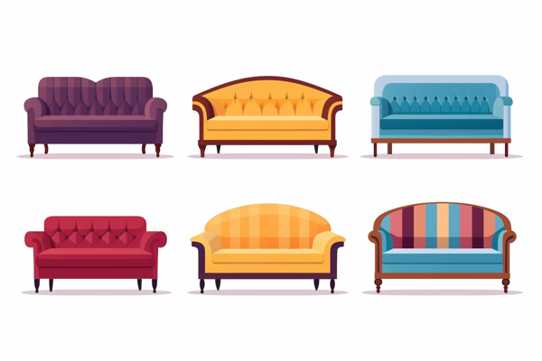 modern classic couches